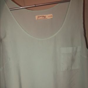 Pale blue tank top